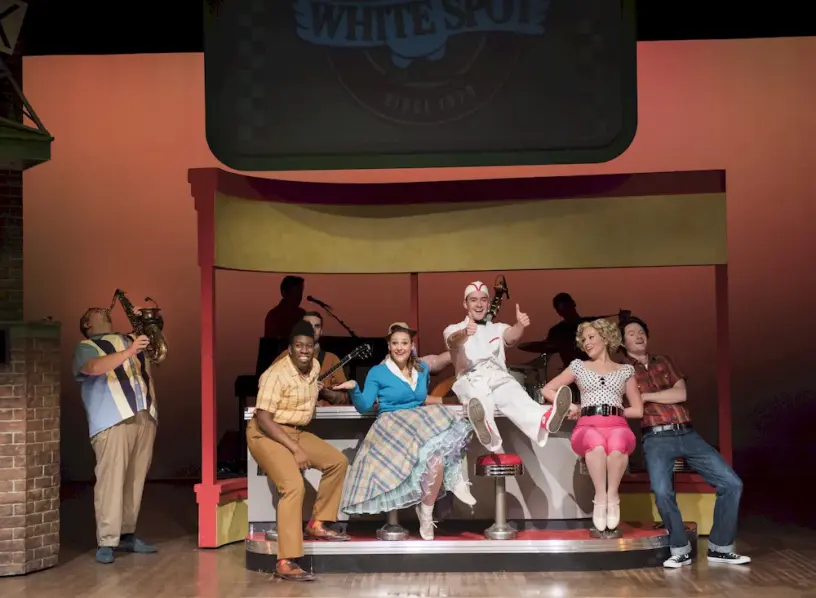 The cast of Red Rock Diner -Photo: David Cooper