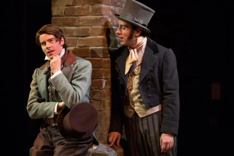 Jeff Lillico & Paolo Santalucia in Soulpepper's Great Expectations. Photo by Cylla Von Tiedemann 3