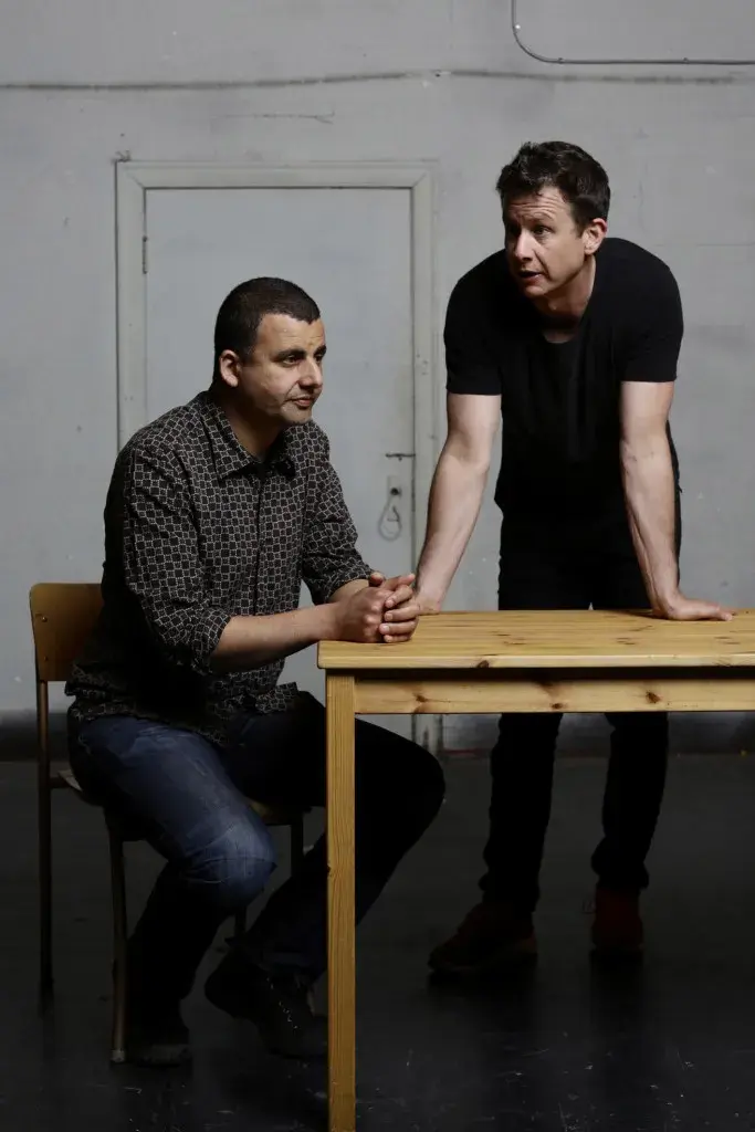 Marcus Youssef & James Long. Photo: Simon Hayter 4