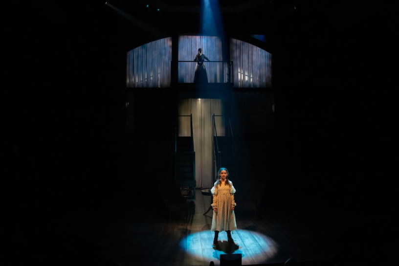 Ivy DeGagné; Set by Anahita Dehbonehie; Costumes by Judith Bowden; Lighting by Bonnie Beecher; Photo by Nanc Price