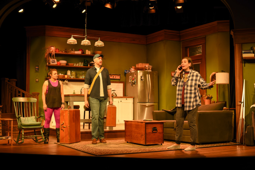 Daniela Vlaskalic, Mark Crawford, Jane Spence; Set by Beckie Morris; Costume by Alex Amini; Lighting by Jeff Johnston-Collins; Photo by Sharyn Ayliffe Creative 2