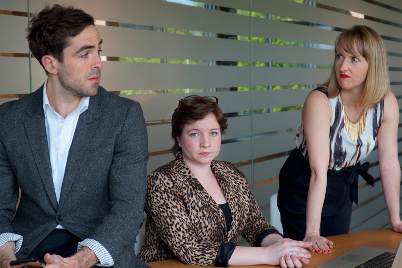 Jamie Cavanagh, Cass Van Wyck, Breanna Dillon; Costume and Set by Alexandra Lord; Photo by Steven McLellan 2