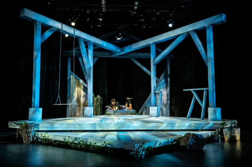 Anthony Perpuse, Ericka Leobrera; Directed by Nina Lee Aquino; Set and Costume by Jackie Chau; Lighting by Michelle Ramsay; Sound by Lyon Smith; Photo by Dahlia Katz