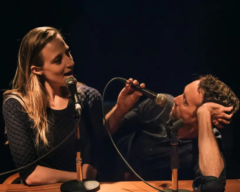 Ellie Moon & Steven McCarthy. Photo: Jeremy Mimnagh