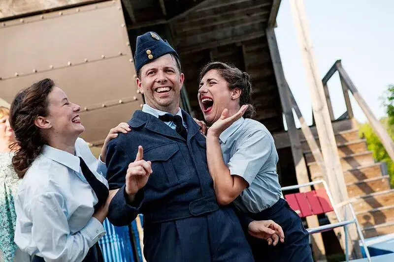 Frances Loiselle, Kait Dueck, Colin A Doyle. Photo: Rebekah Littlejohn.