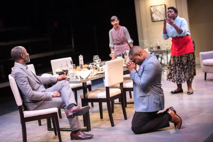 (L-R) Andrew Moodie, Natasha Greenblatt, Matthew Brown, Meghan Swaby. Photo: Dahlia Katz