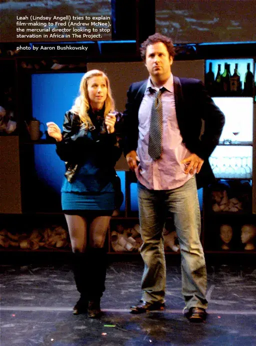 Lindsey Angell and Andrew McNee, photo by Aaron Bushkowsky 1