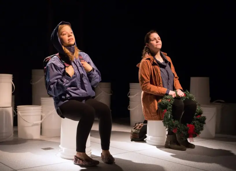 Vivien Endicott Douglas and Michaela Washburn. Photo: Cylla von Tiedemann 2