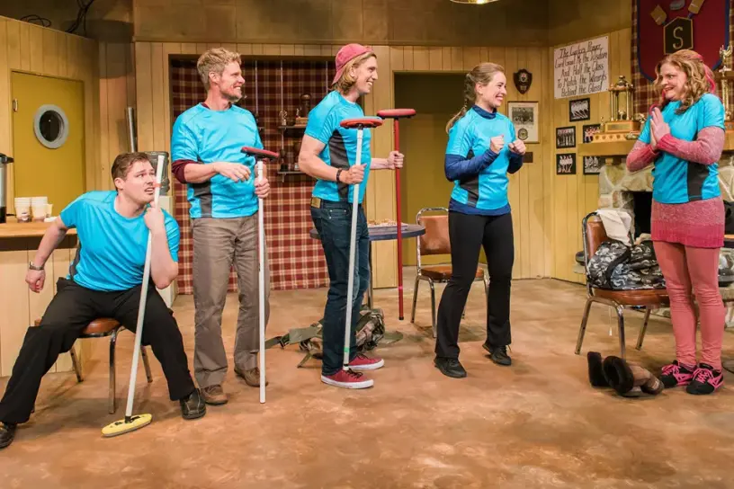 Bruce Davies, James Hawksley, Daniela Vlaskalic, Adrian Shepherd-Gawinski; Set by Eric Bunnell; Lighting by Wendy Lundgren; Costumes by Alex Amini; Photo by Melissa Mckay