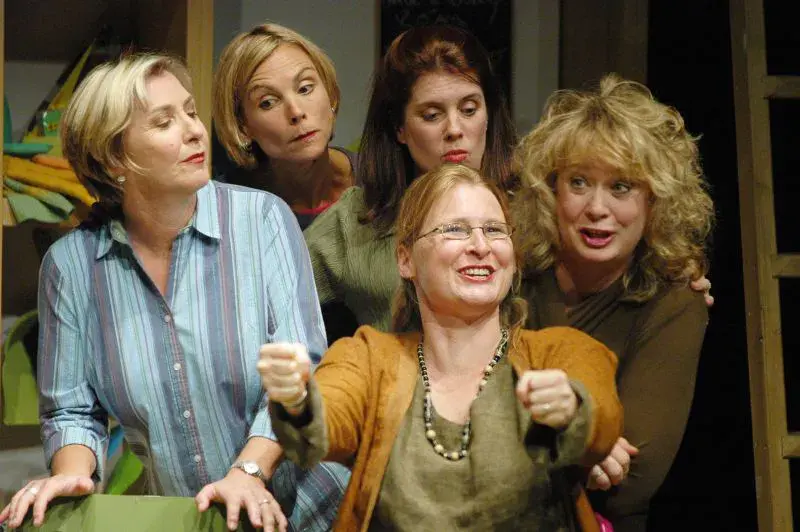 Barbara Pollard, Susinn McFarlen, Jill Daum, Alison Kelly, Deborah Williams; Photo by David Cooper 1