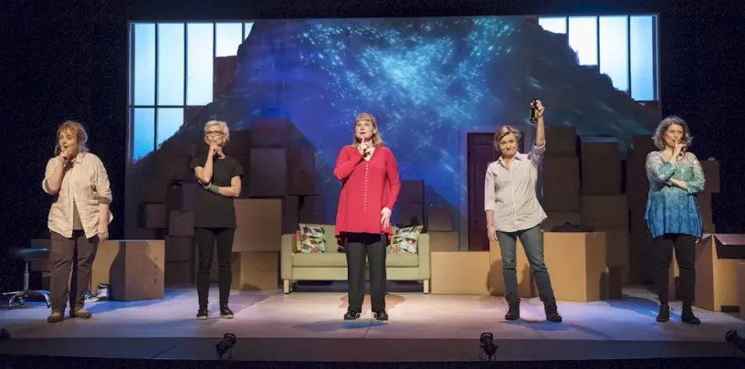 Deborah Williams, Barbara Pollard, Robin Nicol, Jill Daum, Alison Kelly; Photo by Emily Cooper 2