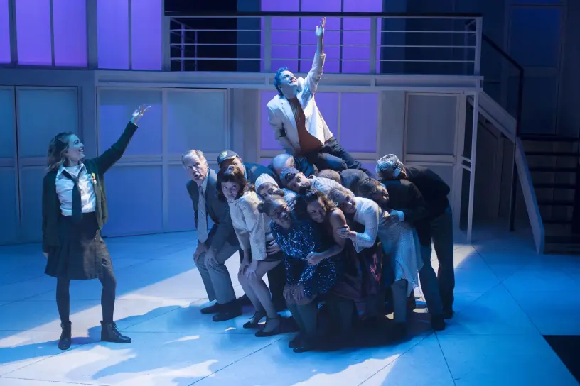 Company of Prom Queen the Musical - Segal Centre, 2016. Photo Camila Fitzgibbon