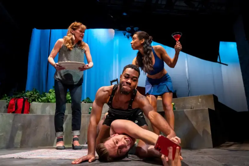 Chantal Perron, Patricia Cerra, Mathew Hulshof, Cameron Grant; Photo by Marc J Chalifoux