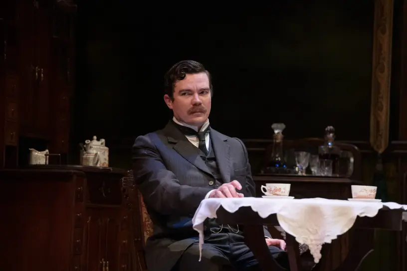 André Morin, Directed by Kelli Fox; Set and Costumes by Judith Bowden; Lighting by Kimberley Purtell;Sound and Composition by Gilles Zolty; Stage Managed by Amy Jewell and Leigh McClymont; Photo by David Cooper 1